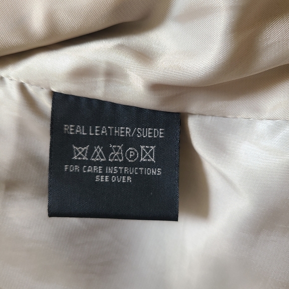 LeatherCult Jessica Alba #2 Moto Jacket Dark Teal Leather Suede *FLAWED - Picture 11 of 16